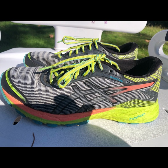 asics dynaflyte green